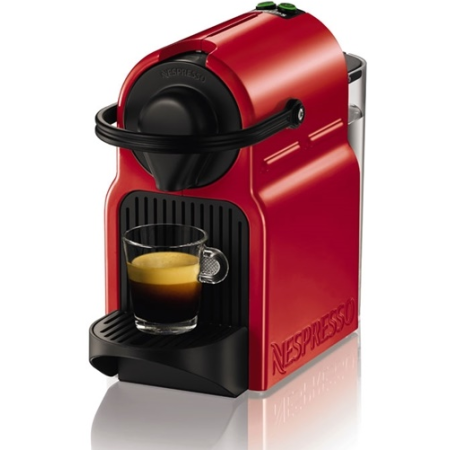 Krups Inissia Καφετιέρα Nespresso XN1005 Red + Εκπτωτική προσφορά για αγορά καψουλών