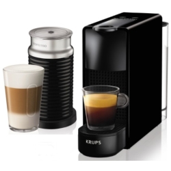 Καφετιέρα Nespresso Essenza Mini Black Krups XN1118 + Aeroccino + Εκπτωτική προσφορά για αγορά καψουλών