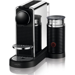 Καφετιέρα Nespresso Citiz Milk ασημί Krups XN630DV + Aeroccino + Εκπτωτική προσφορά για αγορά καψουλών
