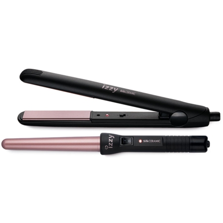 Ισιωτικό μαλλιών+Ψαλίδι  Silk ceramic  Izzy 223234