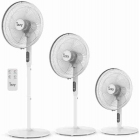 Ανεμιστήρας δαπέδου με κοντρόλ 3σε1 λευκός 40εκ 70W IZ-9007 Izzy 223432