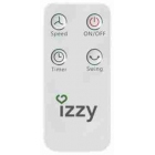 Ανεμιστήρας δαπέδου με κοντρόλ 3σε1 λευκός 40εκ 70W IZ-9007 Izzy 223432