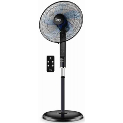 Ανεμιστήρας δαπέδου με κοντρόλ μαύρος 46εκ 70W IZ-9004 Izzy 223433