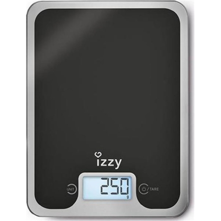 Ζυγαριά κουζίνας ηλεκτρονική Black mirror IZ-7004 Izzy 223669