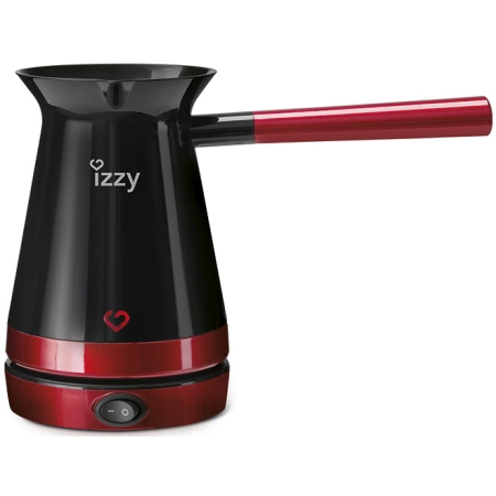 Ηλεκτρικό μπρίκι καφέ Milano μαύρο-κόκκινο 800W CP001 Izzy 223793