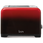 Φρυγανιέρα 2 θέσεων Ombre Red  950W IZ-9102 Izzy 224268