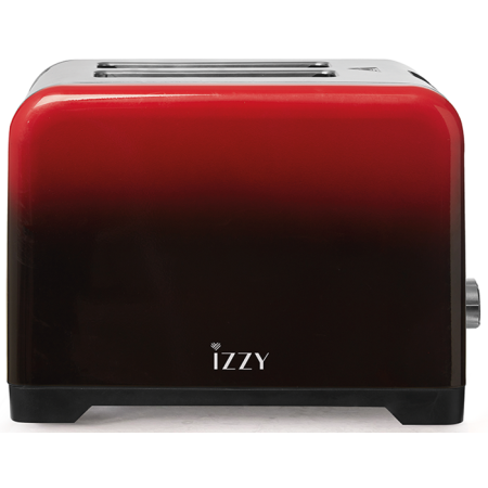 Φρυγανιέρα 2 θέσεων Ombre Red  950W IZ-9102 Izzy 224268