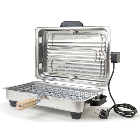 Ηλεκτρική ψηστιέρα inox με ανοξειδωτη σχάρα 1200W Roller 20207
