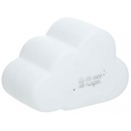 Φωτάκι νυκτός παιδικό LED Σύννεφο λευκό 13x7x9εκ Click 6-15-180-0008
