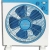 Ανεμιστήρας Box-Fan μπλε-λευκό 30εκ 50W Newest KTY-30A