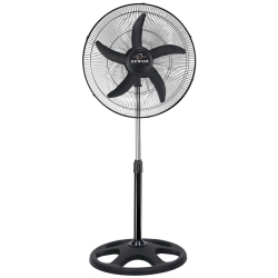 Ανεμιστήρας δαπέδου μαύρος-ασημί 50εκ 100W Newest FS-5031