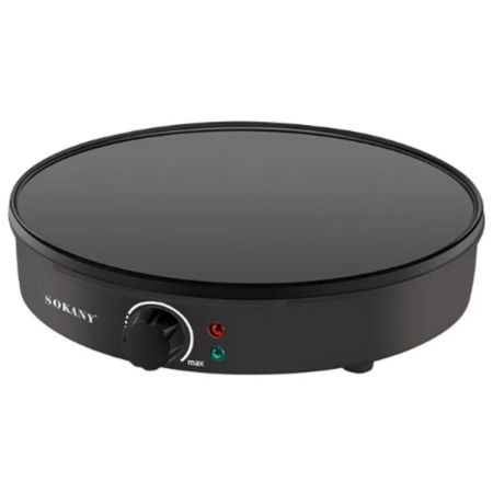 Κρεπιέρα ηλεκτρική 1000W 30εκ Sokany SK-BBQ-842