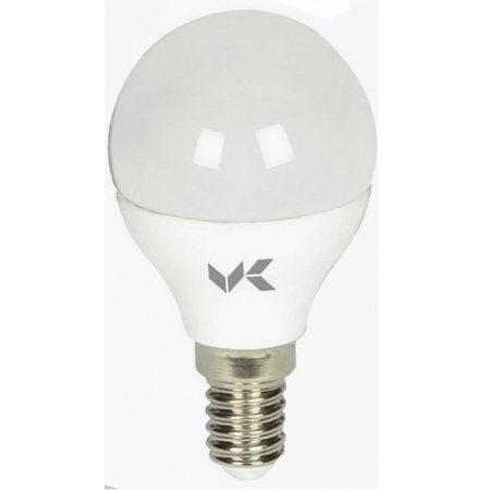Λάμπα Led σφαίρα 6W/E14/6000Κ ψυχρό φως VK 03045-049742