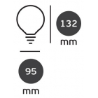 Λάμπα Led Filament 4.5W/E27/2200K θερμό φως VK 03045-231664
