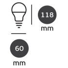 Λάμπα Led κοινή 15W/E27/3000K θερμό φως VK 03045-092742