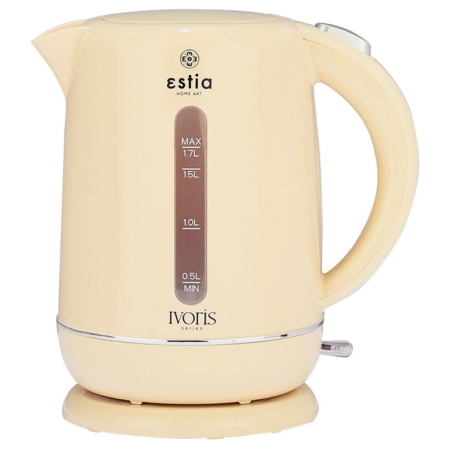 Βραστήρας Ivoris μπεζ 1.7Lt 2200W Estia 06-20873
