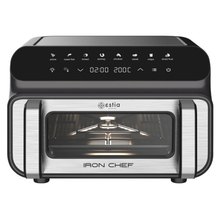 Φριτέζα αέρος-φουρνάκι + Grill Iron chef 10Lt Estia 06-26646
