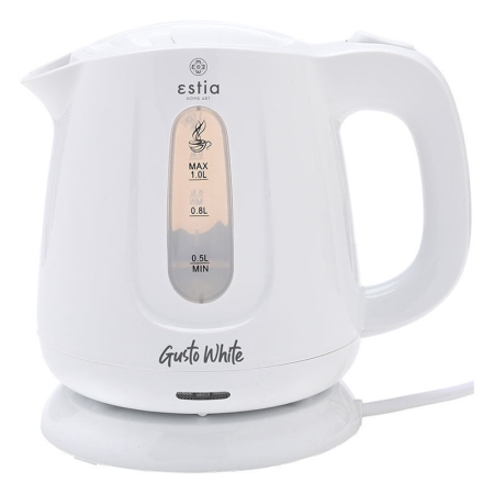 Βραστήρας Gusto white 1Lt 1100W Estia 06-17224