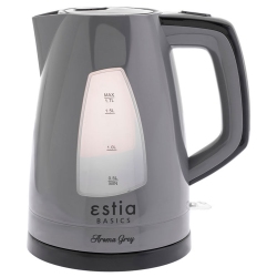 Βραστήρας Aroma grey 1.7Lt 2200W Estia 06-10089