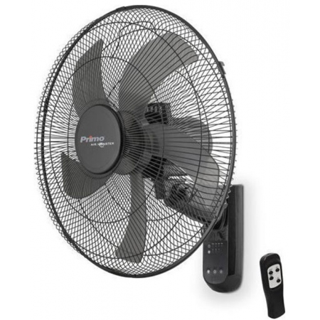 Ανεμιστήρας τοίχου μαύρος 45εκ 65W 15833R Primo 800415