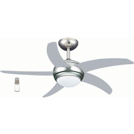 Ανεμιστήρας οροφής με 5 φτερά και τηλεχειριστήριο γκρι 110εκ PRCF-80425 Primo 800425