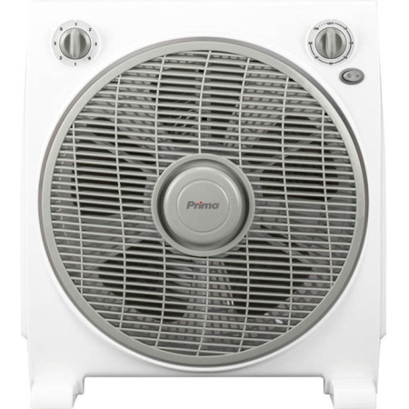 Ανεμιστήρας Box-Fan λευκό-γκρι 30εκ PRBF-80452 Primo 800452