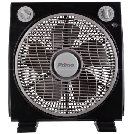 Ανεμιστήρας Box-Fan μαύρο-γκρι 30εκ PRBF-80556 Primo 800556