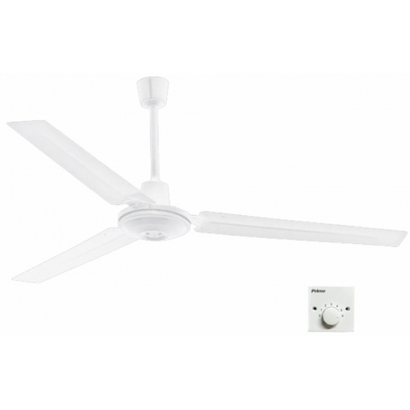 Ανεμιστήρας οροφής βιομηχανικός λευκός 140εκ 75W FLC-1400 Primo 800637