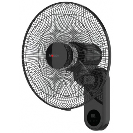 Ανεμιστήρας τοίχου 40εκ 55W μαύρος HWF-80613 Hobby 800613