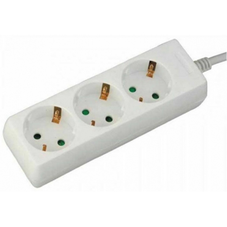 Πολύπριζο 3 θέσεων 1.5m V03B Alfa one 700148