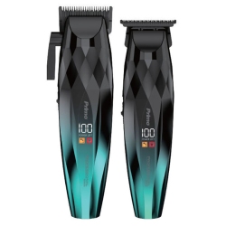 Κουρευτικές μηχανές σετ 2 τεμαχίων Digital PRHT-40560B + PRHT-40560S Primo 400560