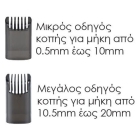 Κουρευτική μηχανή 3σε1 Digital μαύρη PRHT-40569 Primo 400569