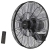 Ανεμιστήρας τοίχου βιομηχανικός 45εκ 85W DC μαύρος PRWF-80720 Primo 800720