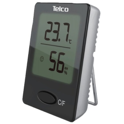 Θερμόμετρο-Υγρασιόμετρο ψυγείου μαύρο E0119TH Telco 030005