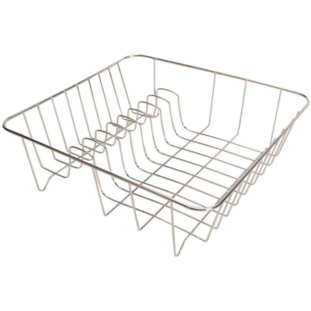 Πιατοθήκη νεροχύτη χρωμίου 34x35x11εκ Ankor 719693