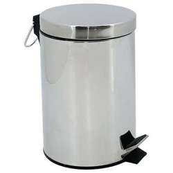 Κάδος-πεντάλ μπάνιου 7Lt Inox Ankor 6873-07