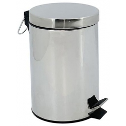 Κάδος-πεντάλ μπάνιου 30Lt Inox 6873-30