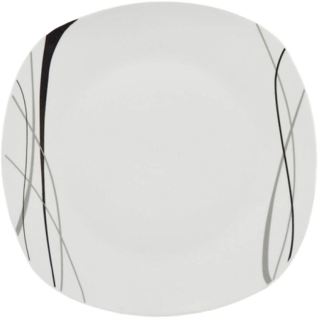 Πιάτο ρηχό πορσελάνης 25εκ Ankor 1210