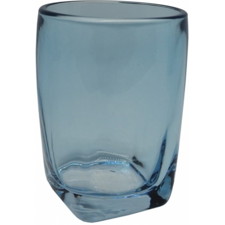 Ποτηράκι μπάνιου γυάλινο 11εκ μπλε Ankor 773114