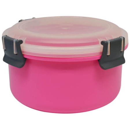 Φαγητοδοχείο πλαστικό ροζ 1.2Lt Ankor 818730