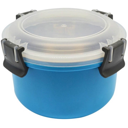 Φαγητοδοχείο ανοξείδωτο-πλαστικό μπλε 800ml Ankor 818754