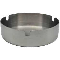 Σταχτοδοχείο ανοξείδωτο ασημί 10εκ Ankor 814244