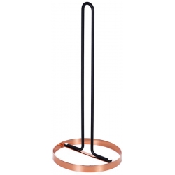 Βάση ρολού μεταλλική μαύρο-ροζ χρυσό 15x34εκ Ankor 800360