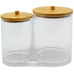 Θήκη καλλυντικών διπλή πλαστική 15x8.5x12.5εκ Ankor 806218