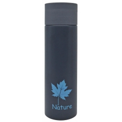 Μπουκάλι θερμός ανοξείδωτο 18/10 Nature γκρι-ανθρακί 500ml 7x23εκ Ankor 817047
