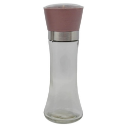 Πιπερόμυλος γυάλινος ροζ 6.5x18.5εκ Ankor 820030
