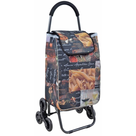 Καρότσι λαϊκής υφασμάτινο μαύρο 98.5εκ Ankor 821716