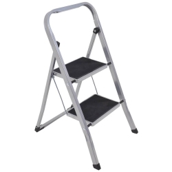Σκαλοκάθισμα μεταλλικό 2 σκαλιά 46x56x80εκ Ankor 803866