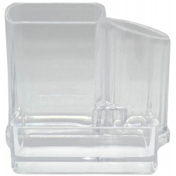 Θήκη οργάνωσης 3 θέσεων πλαστικό διάφανο 13x10x11εκ Ankor 798148