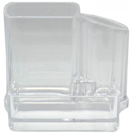 Θήκη οργάνωσης 3 θέσεων πλαστικό διάφανο 13x10x11εκ Ankor 798148